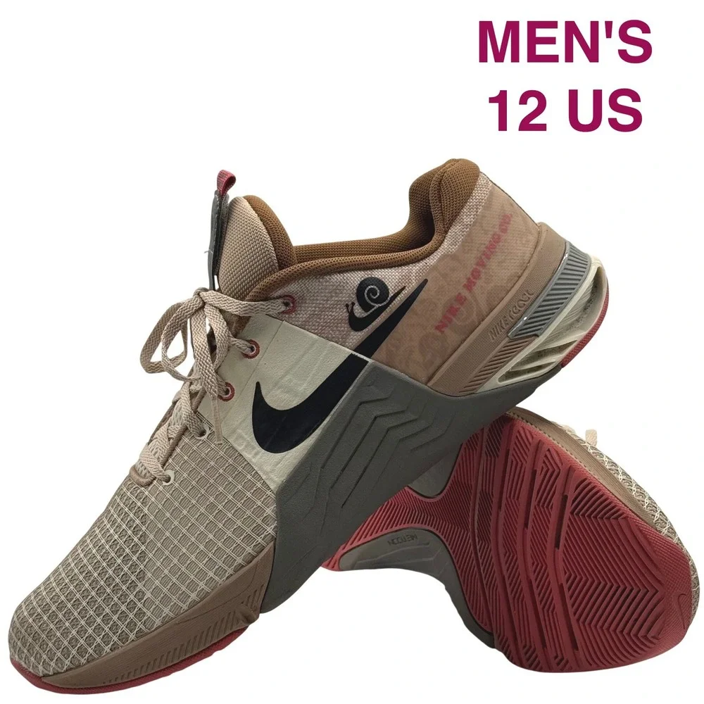 Nike Metcon 8 AMP Nike Moving Co. Men's Size 12 Training Shoes DV1206-100 Gym